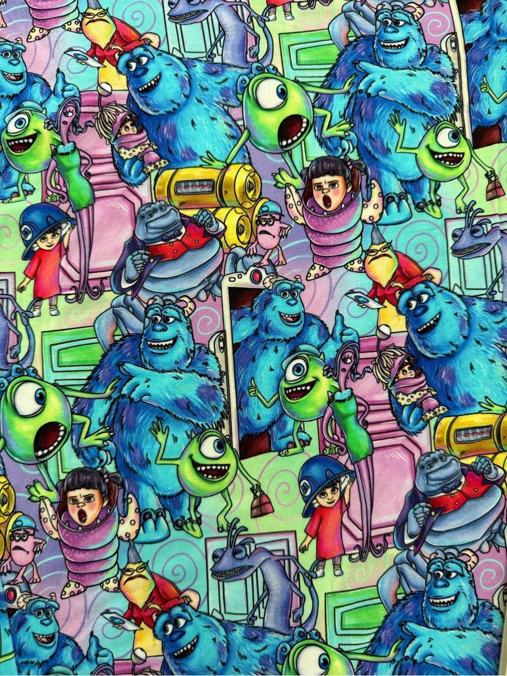 Disney Pixar Monsters Inc Bamboo Pajama Pants 3XL - Picture 2 of 8